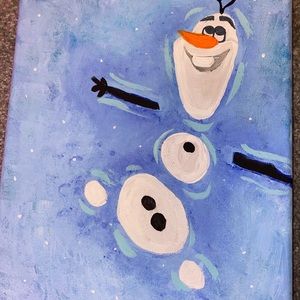 Olaf painting